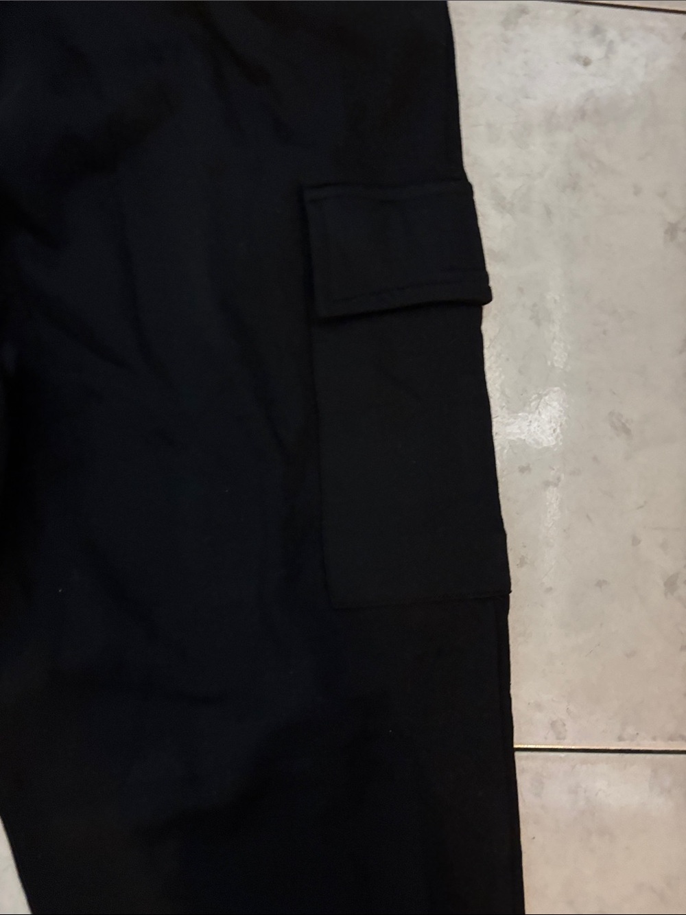 Men's Olive Green Cargo Jogger Cargo Sweat Pants - Utility Style - Picture 10 of 10